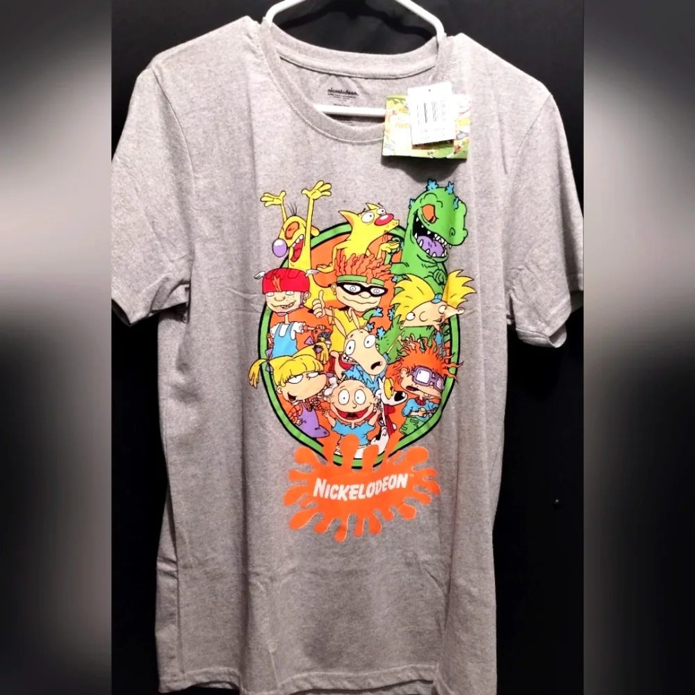 Nickelodeon 90s character unisex shirt size large - Picture 1 of 5